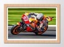 Cuadro enmarcado natural Moto GP, 93, Repsol, Marc Marquez