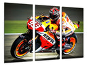 Tríptico Motor, Moto GP 93, Wallpaper, Marck Marquez