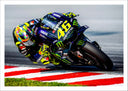 Lámina Moto Gp, Velentino Rossi, Fiat, 46