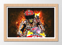 Cuadro enmarcado natural Moto GP, Walllpaper, Marck Marquez