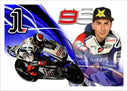 Lámina Moto Gp, Jorge Lorenzo, Wallpaper, Fiat 99