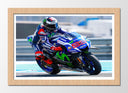 Cuadro enmarcado natural Moto Gp, Jorge Lorenzo, Yamaha