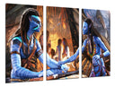Tríptico avatar 2, el sentido del agua, james cameron