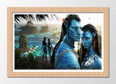 Cuadro enmarcado natural avatar 2, el sentido del agua, james cameron