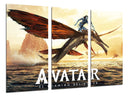 Tríptico avatar 2, el sentido del agua, james cameron