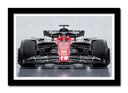 Cuadro enmarcado negro Fórmula 1, alfa romeo C43