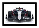 Cuadro enmarcado negro Fórmula 1, alphatauri honda