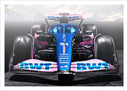 Lámina Fórmula 1, alpine A523