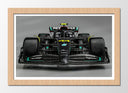 Cuadro enmarcado natural Fórmula 1, Mercedes-AMG Fórmula 1 W14 E Performance