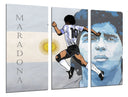Tríptico Futbol, Maradona, Argentina