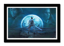 Cuadro enmarcado negro Rey Skywalker Star Wars La Guerra de las Galaxias