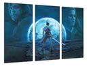 Tríptico Rey Skywalker Star Wars La Guerra de las Galaxias