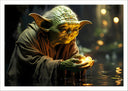 Lámina Yoda Star Wars La Guerra de las Galaxias