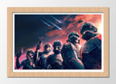 Cuadro enmarcado natural Stormtroopers Star Wars La Guerra de las Galaxias