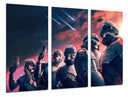 Tríptico Stormtroopers Star Wars La Guerra de las Galaxias