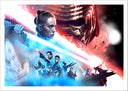 Lámina Batalla Ejército Star Wars La Guerra de las Galaxias