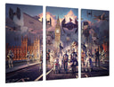 Tríptico Londres Star Wars La Guerra de las Galaxias
