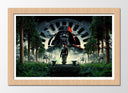 Cuadro enmarcado natural Darth Vader Star Wars La Guerra de las Galaxias