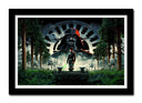 Cuadro enmarcado negro Darth Vader Star Wars La Guerra de las Galaxias