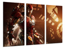 Tríptico marvel, iron man , superheroe