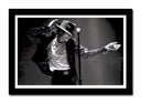 Cuadro enmarcado negro Michael Jackson Pop