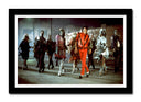 Cuadro enmarcado negro Michael Jackson Pop