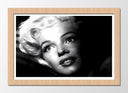 Cuadro enmarcado natural Marilyn Monroe
