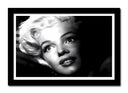 Cuadro enmarcado negro Marilyn Monroe