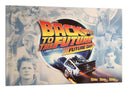 Cuadro regreso al futuro, cine, coche, tiempo
