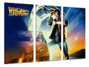 Tríptico regreso al futuro, cine, coche, tiempo