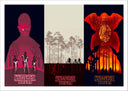 Lámina Stranger Things, terror