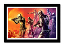 Cuadro enmarcado negro Stormtroopers Star Wars La Guerra de las Galaxias