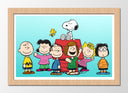 Cuadro enmarcado natural Infantil Snoopy