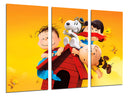 Tríptico Infantil Snoopy