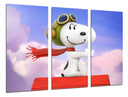 Tríptico Infantil Snoopy