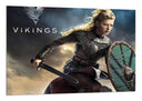 Cuadro vikingos, guerra, medieval, ragnar