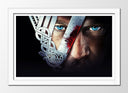 Cuadro enmarcado blanco vikingos, guerra, medieval, ragnar, ladgerda