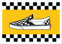 Lámina zapatillas vans, clasic slip-on, retro, vintage