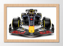 Cuadro enmarcado natural Formula 1 2024, Red Bull RB20, Max Verstappen