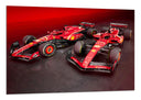 Cuadro Formula 1 2024, Ferrari SF-24, Sainz, Leclerc