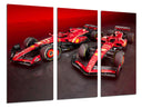 Tríptico Formula 1 2024, Ferrari SF-24, Sainz, Leclerc