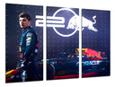 Tríptico Formula 1 2024, Red Bull RB20, Max Verstappen