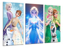 Tríptico Infantil Disney Frozen, Elsa