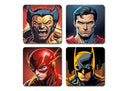 personajes DC lobezno superman flash batman