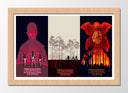 Cuadros Stranger Things enmarcados | Decoración friki – CC-ART