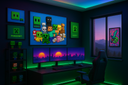 Posters Trípticos Gaming