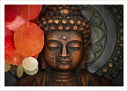 Lámina buda oriental, relajacion ,relax ,meditacion, zen
