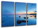 Tríptico Paisaje Naturaleza Lago Azul Atarceder