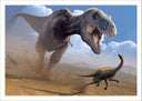 Lámina Infantil Dinosaurios T-Rex