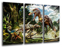 Tríptico Infantil Dinosaurios